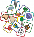 pile of mighty writer image tiles